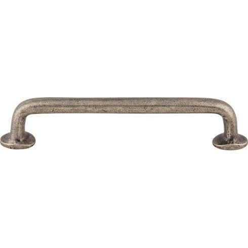 Top Knobs Aspen Rounded Pull 6" c-c in Silicon Bronze Light