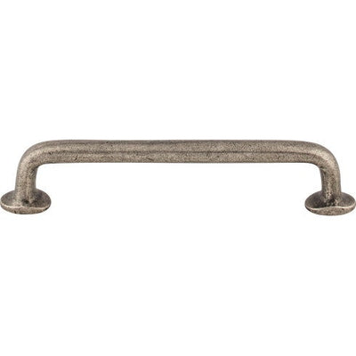 Top Knobs Aspen Rounded Pull 6" c-c in Silicon Bronze Light