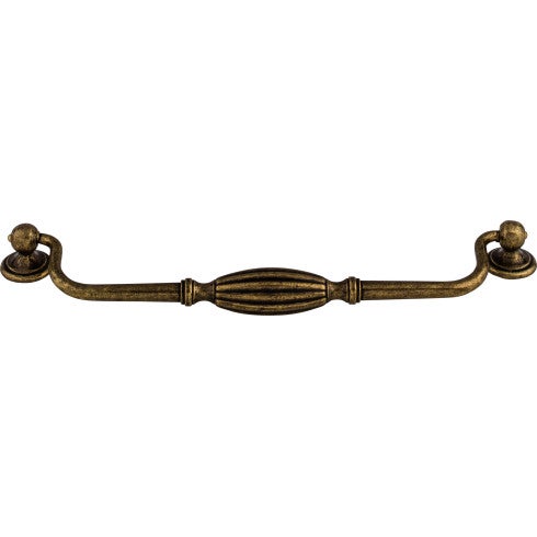 Top Knobs Tuscany Drop Pull 8 13/16" c-c in German Bronze