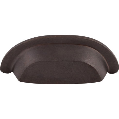 Top Knobs Aspen Cup Pull 3" c-c in Medium Bronze