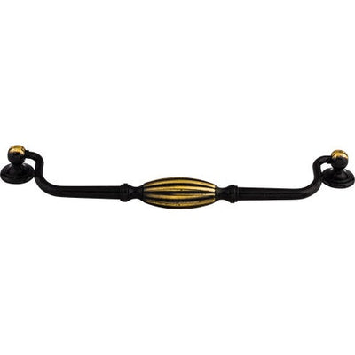 Top Knobs Tuscany Drop Pull 8 13/16" c-c in Dark Antique Brass