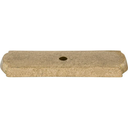 Top Knobs Aspen Rectangle Backplate 2 1/2" in Light Bronze