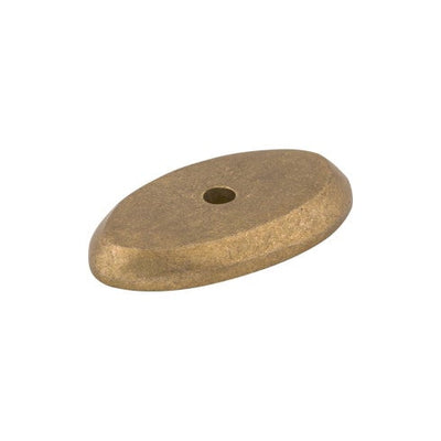 Top Knobs Aspen, Oval Backplate 1 1/2" in Light Bronze
