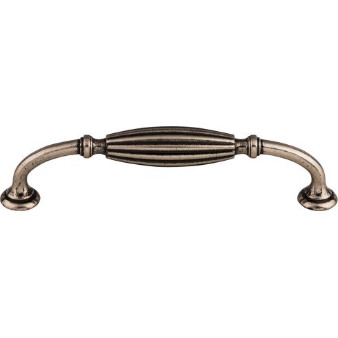 Top Knobs Tuscany D Pull 5 1/16" c-c in Pewter Antique