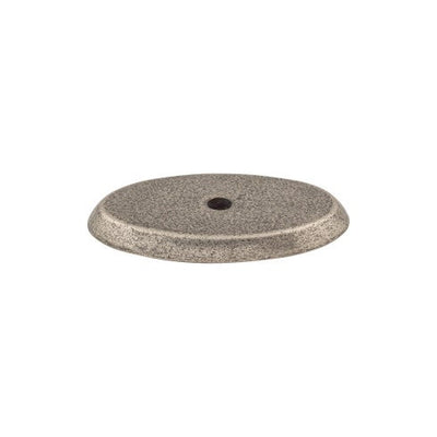 Top Knobs Aspen, Oval Backplate 1 3/4" in Silicon Bronze Light