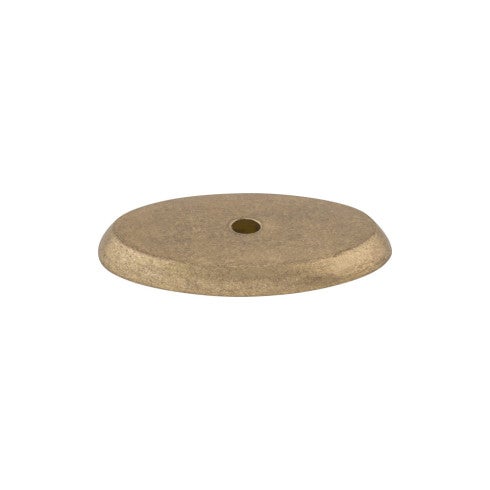 Top Knobs Aspen, Oval Backplate 1 3/4" in Light Bronze