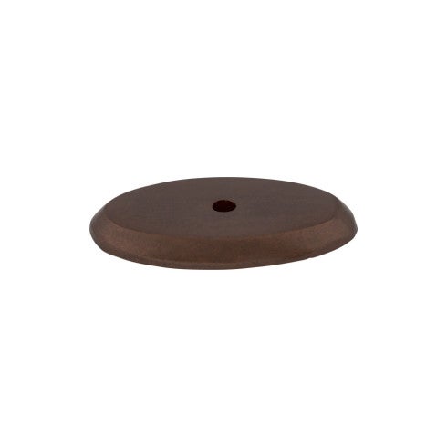 Top Knobs Aspen, Oval Backplate 1 3/4" in Mahogany Bronze