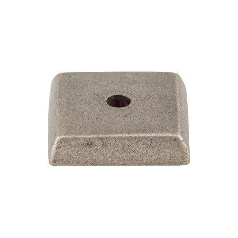 Top Knobs Aspen Square Backplate 7/8" in Silicon Bronze Light