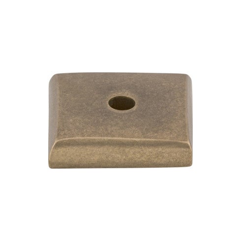 Top Knobs Aspen Square Backplate 7/8" in Light Bronze