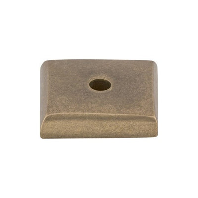 Top Knobs Aspen Square Backplate 7/8" in Light Bronze