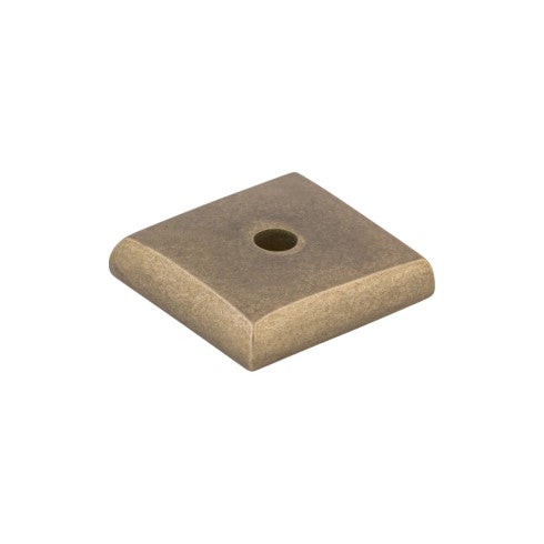 Top Knobs Aspen Square Backplate 7/8" in Light Bronze
