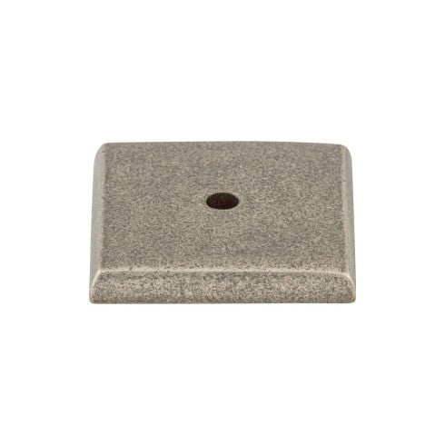 Top Knobs Aspen Square Backplate 1 1/4" in Silicon Bronze Light