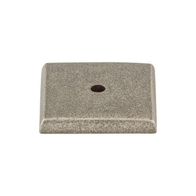 Top Knobs Aspen Square Backplate 1 1/4" in Silicon Bronze Light