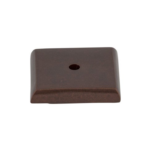 Top Knobs Aspen Square Backplate 1 1/4" in Mahogany Bronze