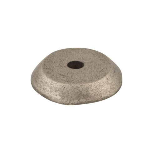 Top Knobs Aspen Round Backplate 7/8" in Silicon Bronze Light
