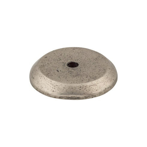 Top Knobs Aspen Round Backplate 1 1/4" in Silicon Bronze Light