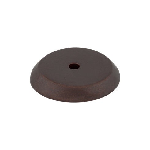 Top Knobs Aspen Round Backplate 1 1/4" in Mahogany Bronze
