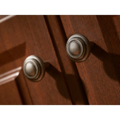 Top Knobs Aspen Button Knob 1 1/4" in Light Bronze