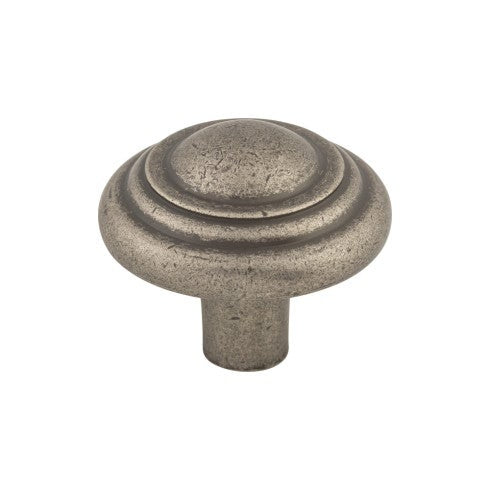 Top Knobs Aspen Button Knob 1 3/4" in Silicon Bronze Light