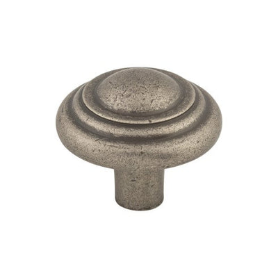 Top Knobs Aspen Button Knob 1 3/4" in Silicon Bronze Light