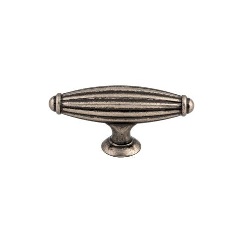 Top Knobs Tuscany T-Handle 2 5/8" in Pewter Antique