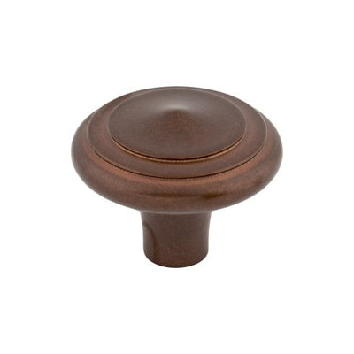 Top Knobs Aspen Peak Knob 2" in Mahogany Bronze