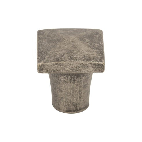 Top Knobs Aspen Square Knob 3/4" in Silicon Bronze Light