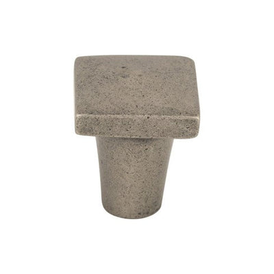 Top Knobs Aspen Square Knob 7/8" in Silicon Bronze Light