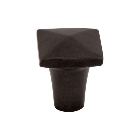 Top Knobs Aspen Square Knob 7/8" in Medium Bronze