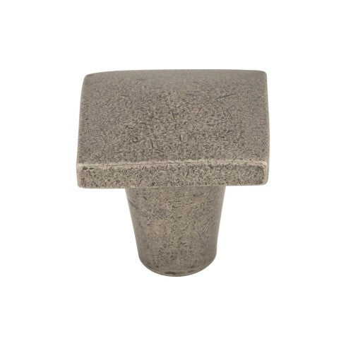 Top Knobs Aspen Square Knob 1 1/4" in Silicon Bronze Light