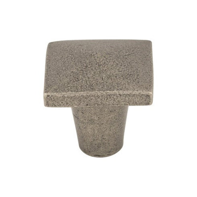 Top Knobs Aspen Square Knob 1 1/4" in Silicon Bronze Light