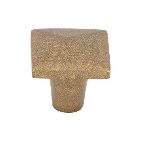 Top Knobs Aspen Square Knob 1 1/4" in Light Bronze
