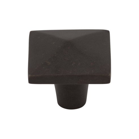 Top Knobs Aspen Square Knob 1 1/2" in Medium Bronze