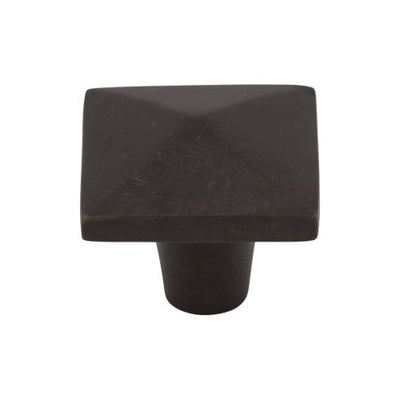 Top Knobs Aspen Square Knob 1 1/2" in Medium Bronze