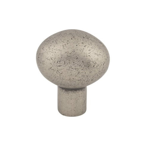 Top Knobs Aspen Small Egg Knob 1 3/16" in Silicon Bronze Light
