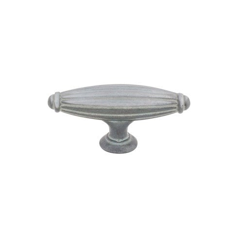 Top Knobs Tuscany T-Handle 2 5/8" in Pewter Light