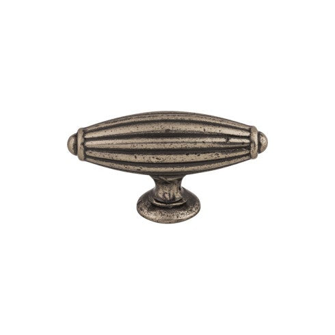 Top Knobs Tuscany T-Handle 2 7/8" in Pewter Antique