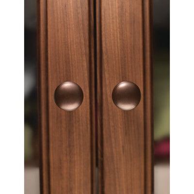 Top Knobs Aspen Round Knob 7/8" in Light Bronze