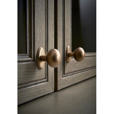 Top Knobs Aspen Round Knob 7/8" in Light Bronze