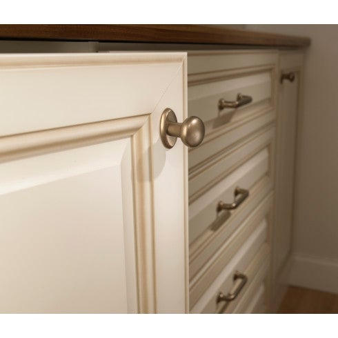 Top Knobs Aspen Round Knob 7/8" in Light Bronze