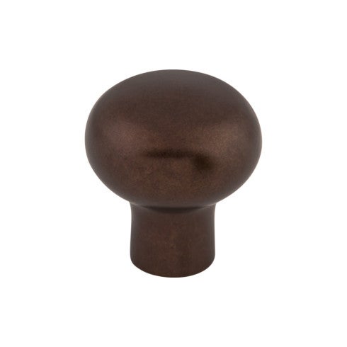Top Knobs Aspen Round Knob 7/8" in Mahogany Bronze
