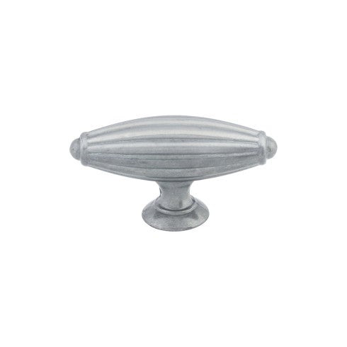 Top Knobs Tuscany T-Handle 2 7/8" in Pewter Light