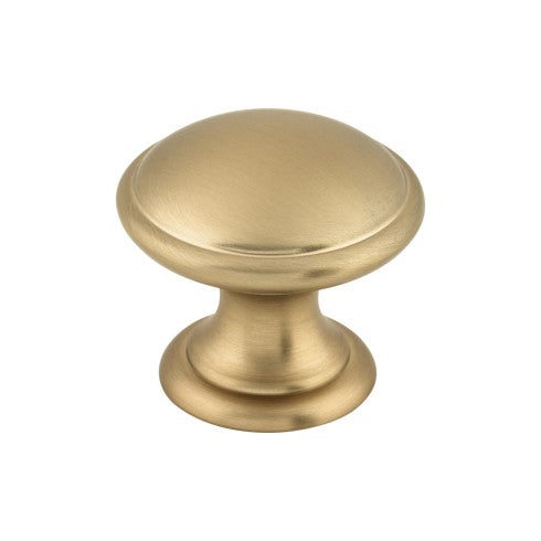 Top Knobs Rounded Knob 1 1/4" in Brushed Bronze