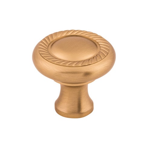 Top Knobs Swirl Cut Knob 1 1/4" in Brushed Bronze