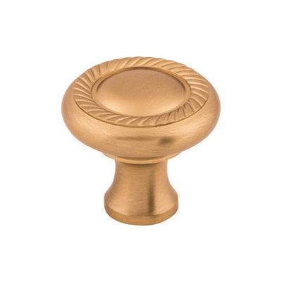 Top Knobs Swirl Cut Knob 1 1/4" in Brushed Bronze
