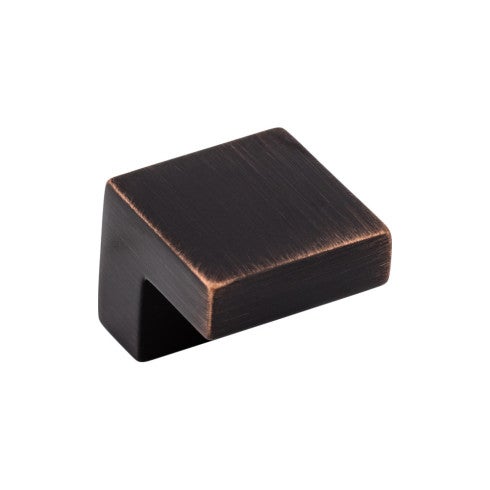 Top Knobs Square Knob 5/8" c-c in Tuscan Bronze