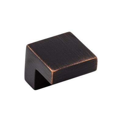 Top Knobs Square Knob 5/8" c-c in Tuscan Bronze