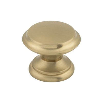 Top Knobs Flat Top Knob 1 3/8" in Brushed Bronze