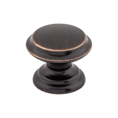 Top Knobs Flat Top Knob 1 3/8" in Tuscan Bronze