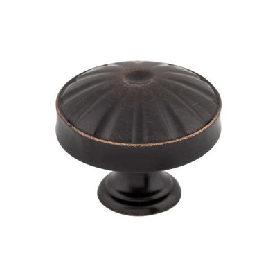 Top Knobs Hudson Knob 1 1/4" in Tuscan Bronze